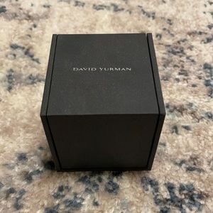 David Yurman ring box and duster